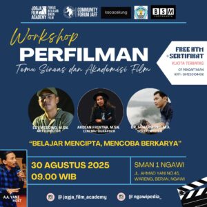 JFA dan Komunitas Kacacekung Tanamkan Semangat Berkarya Lewat Film