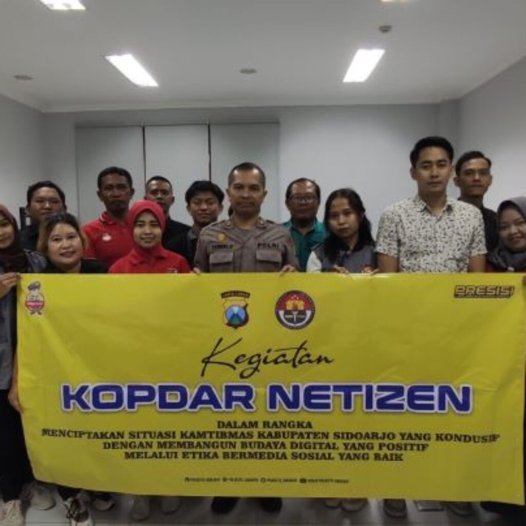 Humas Polresta Sidoarjo Ajak Masyarakat Bijak Bermedsos di Tengah Situasi Kamtibmas Saat Ini