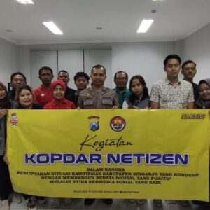 Humas Polresta Sidoarjo Ajak Masyarakat Bijak Bermedsos di Tengah Situasi Kamtibmas Saat Ini