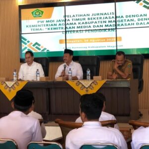 PW MOI Kolaborasi dengan Kemenag Magetan Gelar Pelatihan Jurnalistik