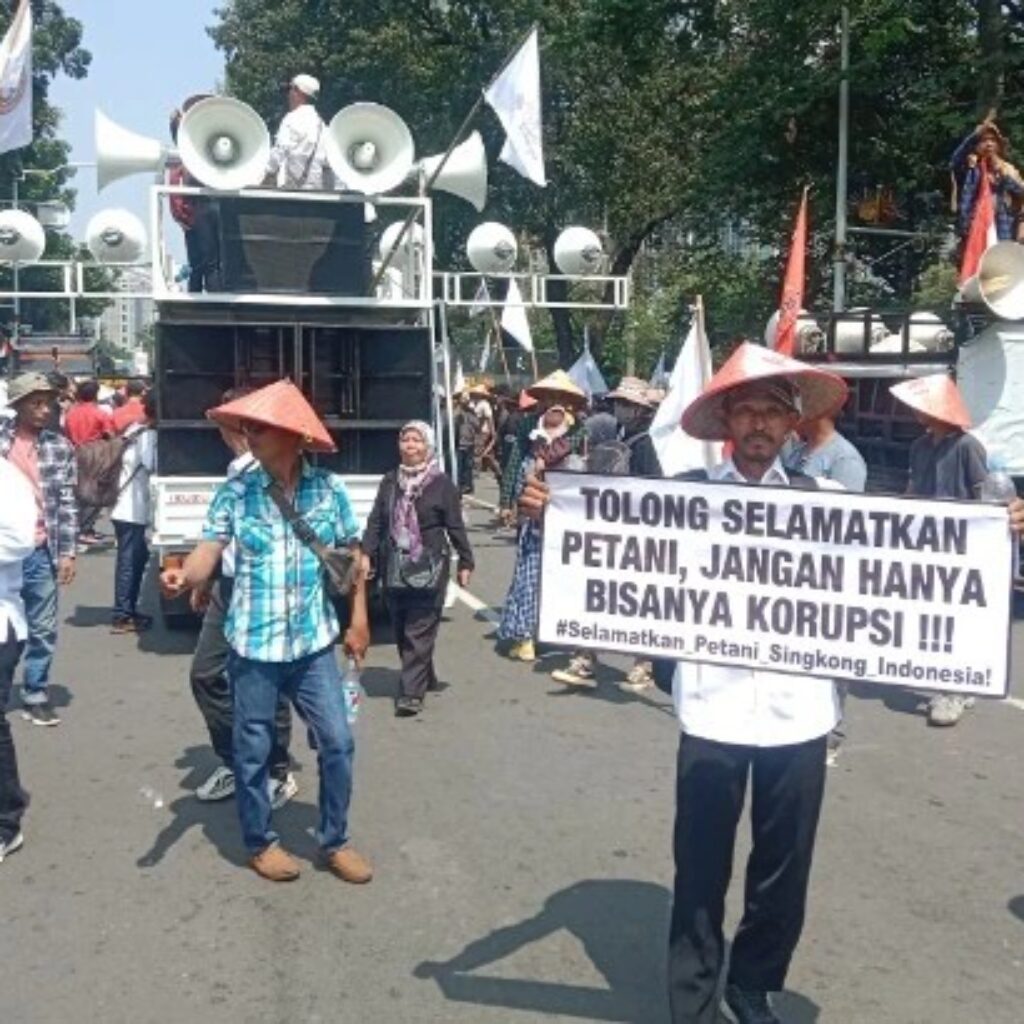 Jacob Ereste : Petani Singkong Lampung Meminta Zulkifli Hasan dan Airlangga Hartarto Segera Dipecat Oleh Presiden Prabowo Subianto