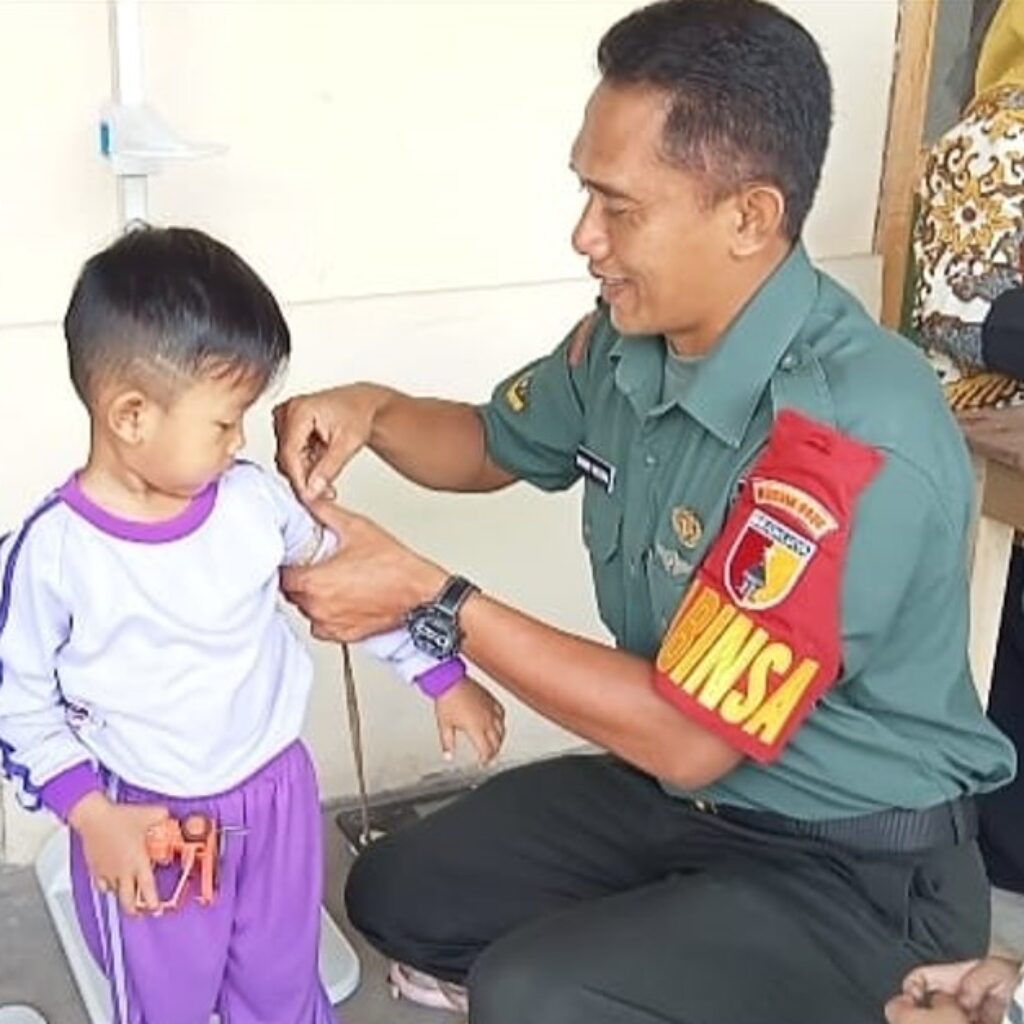 Kemitraan Babinsa dan Bidan Desa, Upaya Nyata dalam Mengatasi Stunting di Wilayah Pedesaan