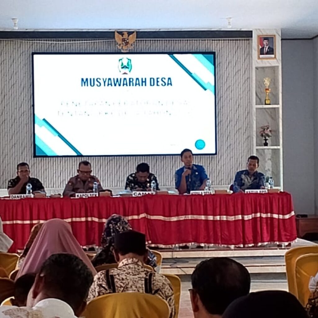 Sebagai Instrumen Akuntabilitas dan Transparansi,  Pemdes Pojoksari Tetapkan RKP Desa 2026