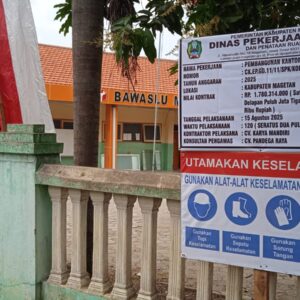 Pemkab Magetan Rehabilitasi Gedung Bawaslu