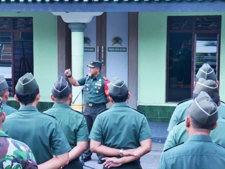 Letkol Inf Virlani Arudyawan, Kerja Iklas dan Solidaritas Kunci Sukses Kodim 0808/Blitar