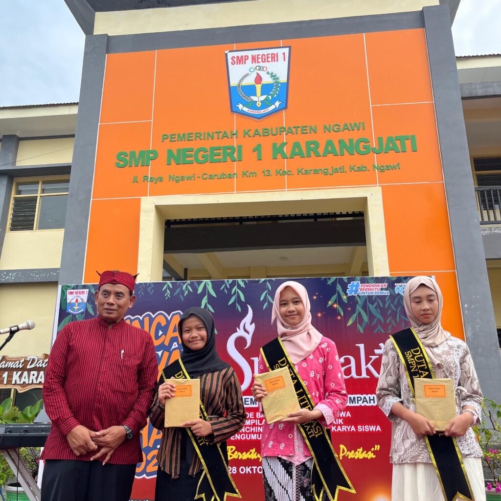 SMPN 1 Karangjati Mengagendakan Berbagai Kegiatan dalam Rangka Menyongsong Bulan Bahasa
