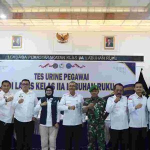 Lapas Labuhan Ruku Gandeng BNN Batubara Perangi Narkoba di Lingkungan Pemasyarakatan