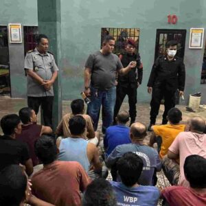 Lapas Labuhan Ruku Intensifkan Razia, Upaya Deteksi Dini Gangguan Keamanan