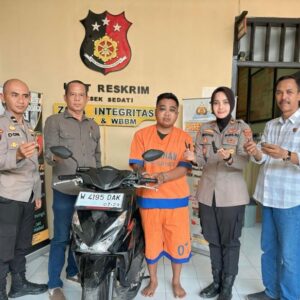Unit Reskrim Polsek Sedati Berhasil Ungkap Kasus Pencurian di Perum Jaya Regency