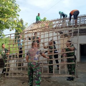 Warga Desa Kembangan Antusias Sambut TMMD ke-126