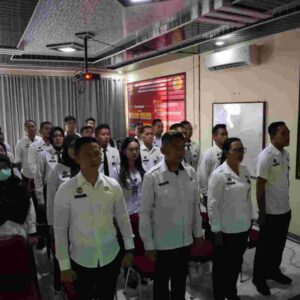 Rutan Pangkalan Brandan Ikuti Anev Capaian Kinerja Triwulan III Tahun 2025, Tingkatkan Kualitas Pelayanan dan Akuntabilitas