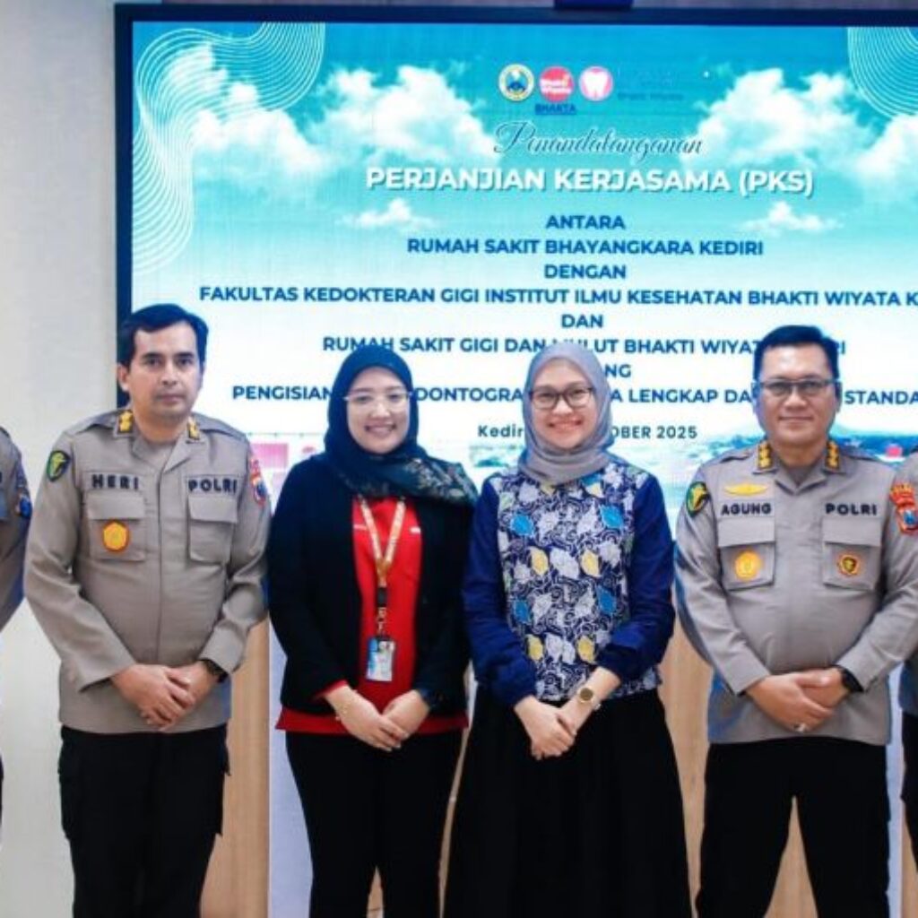 RS Bhayangkara Kediri Kerjasama Dengan FKG & RSGM Demi Identifikasi Korban