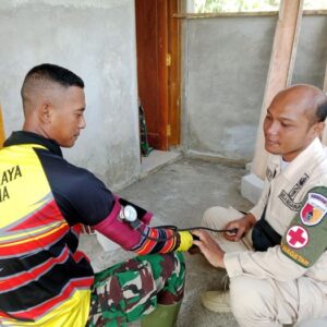 Peran Penting Tenaga Kesehatan Sukseskan TMMD ke-126 di Desa Kembangan