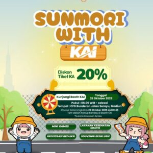 Event Sunmor di CFD Bundaran Jalan Serayu Kota Madiun, Dapatkan Diskon Tiket 20 Persen dan Layanan Kesehatan Gratis