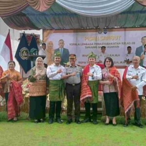 Kalapas Labuhan Ruku Hadiri Pisah Sambut Kalapas Tanjung Balai