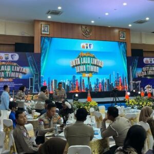 Satlantas Polres Magetan Sabet Juara III Putri Lomba Duta Lalulintas