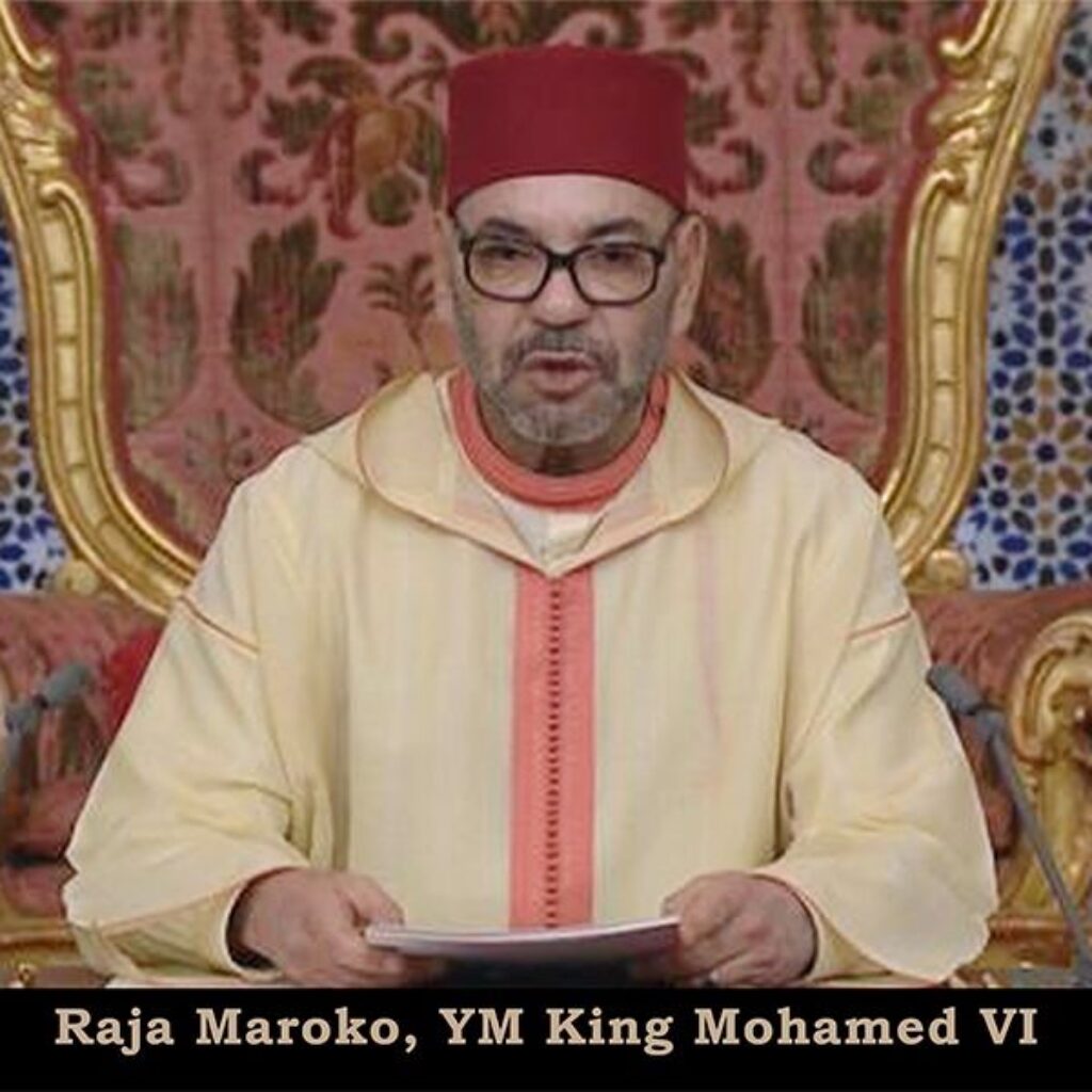 Raja Maroko Sampaikan Pidato kepada Rakyatnya, Ini Teks Lengkapnya