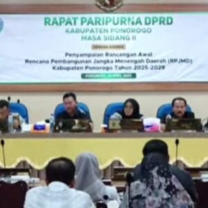 DPRD Ponorogo Sepakati Pembentukan Pansus Bahas Ranwal RPJMD 2025-2029