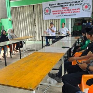 LPER Sumut Gelar Diskusi Penanggulangan Inflasi Daerah