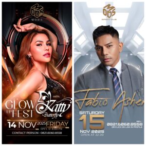 Pecahhh…!!! Dj Katty Butterfly dan Fabio Asher Guncang Kot