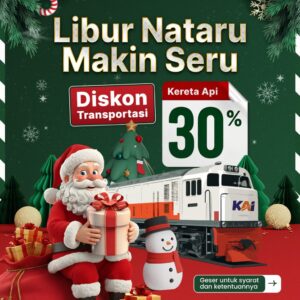 KAI Daop 7 Madiun Berikan Diskon Tiket 30% untuk KA Ekonomi Non-Subsidi