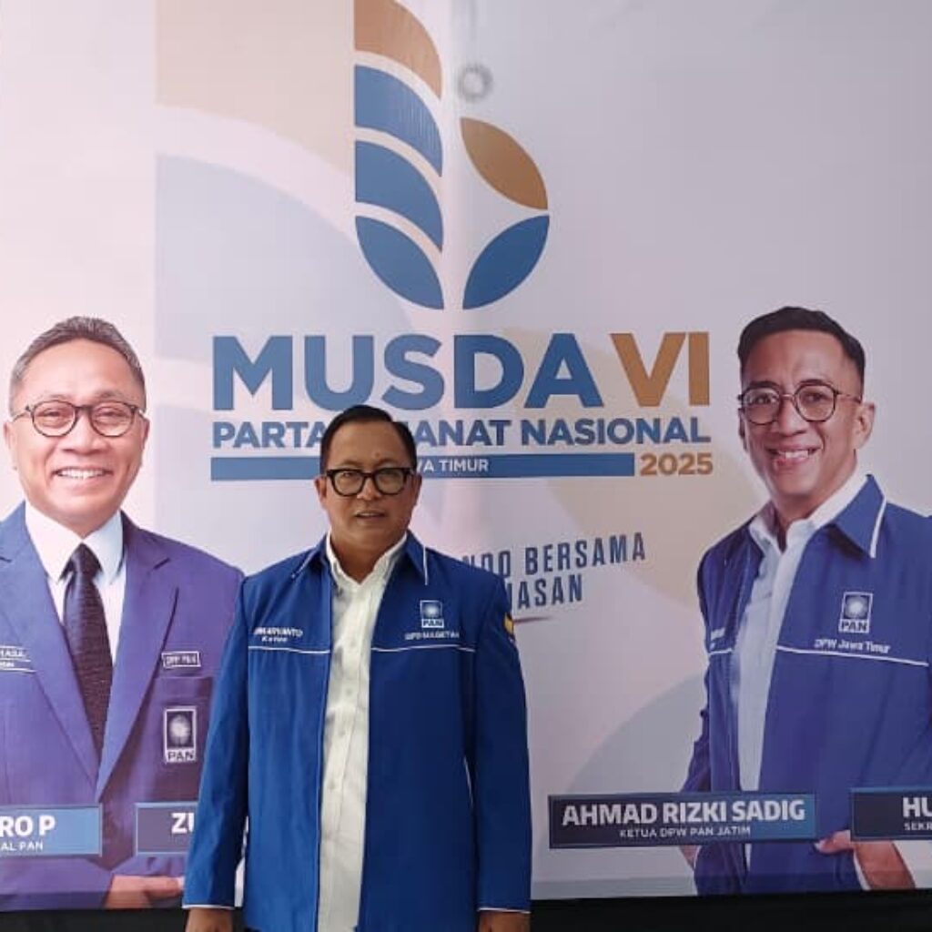 Dwi Aryanto Kembali Nahkodai PAN Magetan