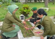 Momentum Hari Juang Kartika, Kodim 0808/Blitar Melaksanakan Ziarah Rombongan Di TMP Raden Widjaja