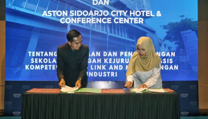 Aston Sidoarjo Resmikan Kerja Sama Jangka Panjang dengan SMK Negeri 1 Buduran