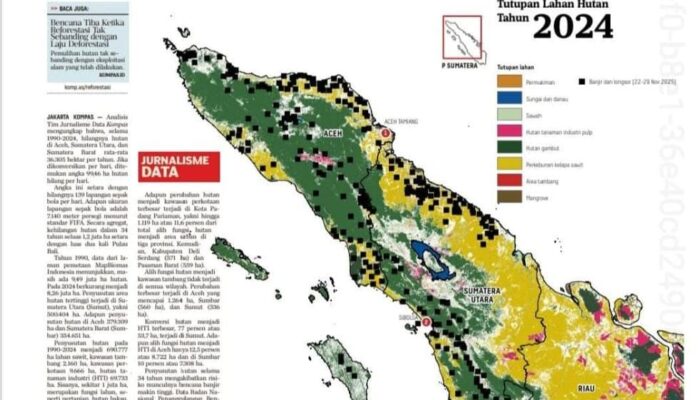Jacob Ereste : Bencana Banjir dan Tanah Longsor di Sumatra Akibat Ulah Keserakahan dan Kerakusan Manusia