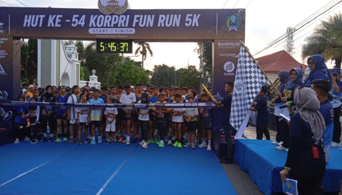 Fun Run 5K Meriahkan HUT Korpri Ke-54 di Magetan