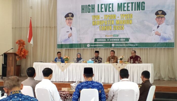 Tekan Inflasi, Perkuat Digitalisasi Layanan dan Meningkatkan Kinerja Ekspor Daerah Pemkab Madiun Gelar High Level Meeting