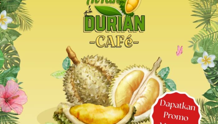 Soft Opening Altan Durian Cafe Lau Cih Medan, Banyak Tawarkan Promo Menarik