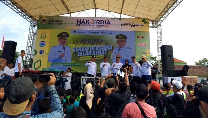 Usung tema “ Satukan Aksi Basmi Korupsi “ Harkodia 2025 di Kabupaten Madiun Perkuat Kolaborasi Berantas Korupsi