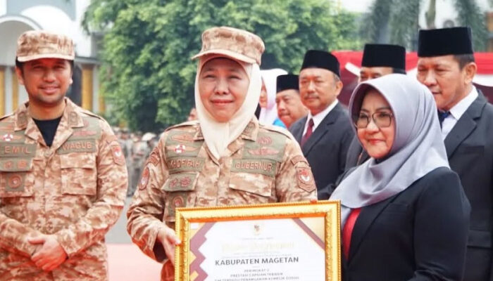 Peringatan Hari Bela Negara, Pemkab Magetan Raih Peringkat II Jatim dalam Penanganan Konflik Sosial