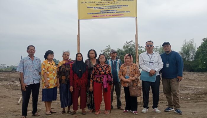 Sekolah Rakyat Dibangun Diatas Lahan Sengketa, Ahli Waris Menangis Tak Dapat Kompensasi