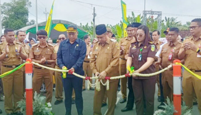 Bupati Madiun Resmikan Proyek Infrastruktur Tahun 2025