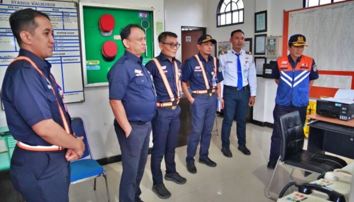 Direksi KAI Lakukan Inspeksi Lintas di Wilayah Daop 7 Madiun, Pastikan Kesiapan Angkutan Lebaran Aman