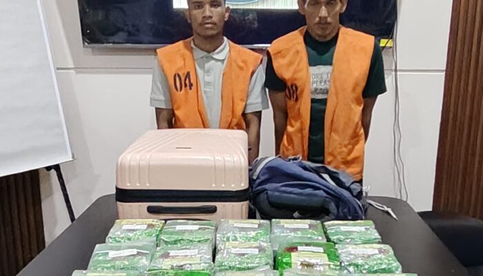 Polresta Deli Serdang Gagalkan Peredaran 21 Kilogram Sabu, dua Kurir Diamankan