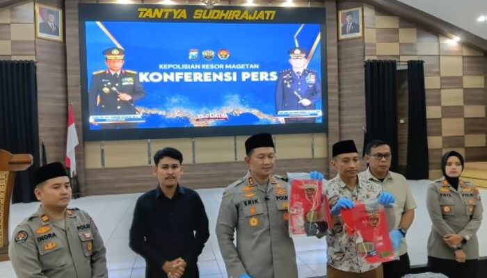 Ops Pekat Semeru 2026, Polres Magetan  Sita 21,38 Gram Sabu dan Amankan Pelaku
