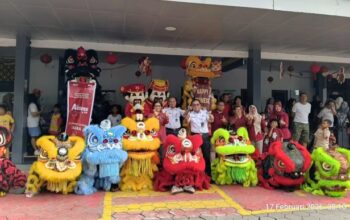 Perayaan Imlek 2577 Kongzili Semarakkan Stasiun Madiun