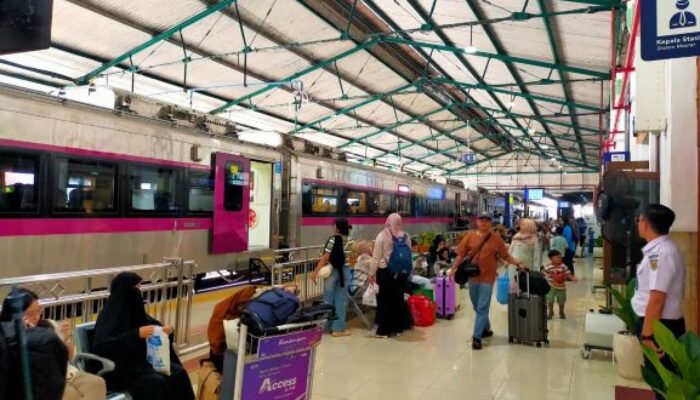 Pecah Rekor Hari Kedua Idul Fitri, Penumpang KAI Daop 7 Madiun Tembus 31.055
