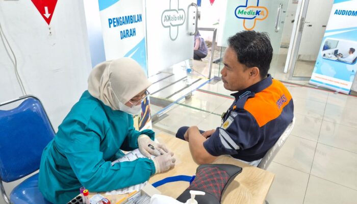 KAI Daop 7 Madiun Gelar Medical Check Up Serentak Bagi Pekerja