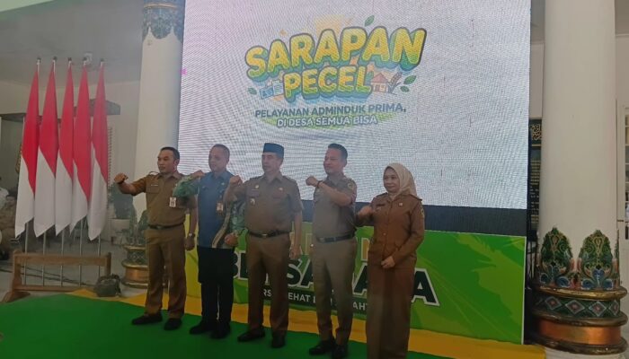 Tingkatkan Kualitas Layanan Adminduk, Pemkab Madiun Luncurkan” SARAPAN PECEL”