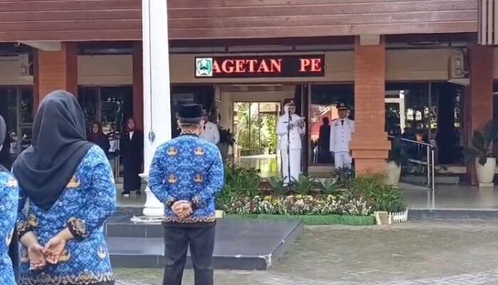 Bupati Magetan Pimpin Upacara Peringatan HARI Otonomi Daerah Ke-30