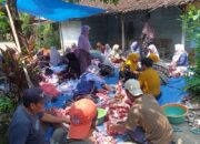 Pimpinan Cabang Muhammadiyah Karangjati, Ngawi Gelar Penyembelihan Qurban, H+2 Hari Raya Idhul Adha.