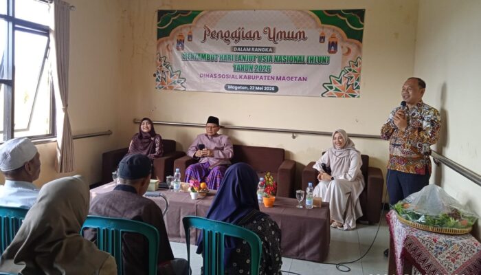 Peringati HLUN 2026, Dinsos Magetan Gelar Pengajian Umum