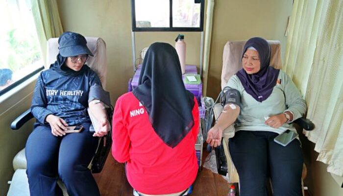 KAI Daop 7 Madiun Gelar Aksi Donor Darah untuk Sesama