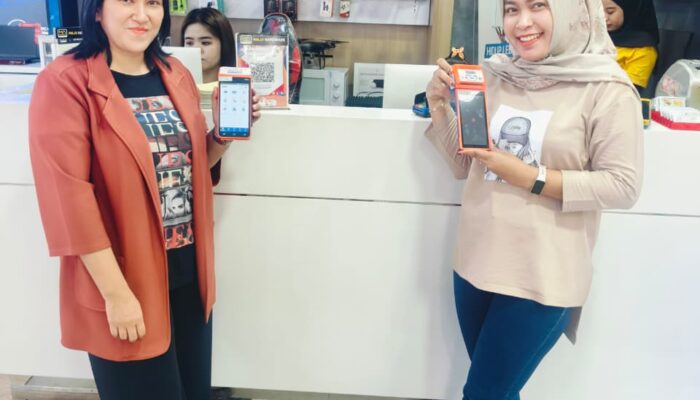 BRI Madiun Perkuat Ekosistem Transaksi Digital Melalui EDC Merchant Maju Hardware Mega Store