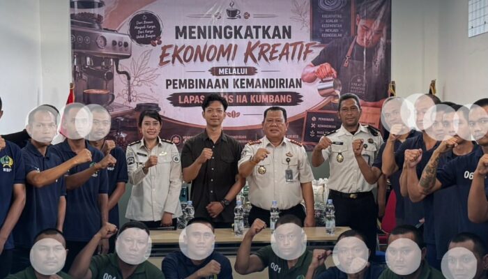 Beri Pembinaan WBP Lapas Nusakambangan Melalui Pelatihan Barista