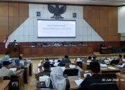 Rapat Paripurna DPRD Kabupaten Madiun Dengan Agenda Jawaban Bupati Atas Pandangan Umum Fraksi-fraksi